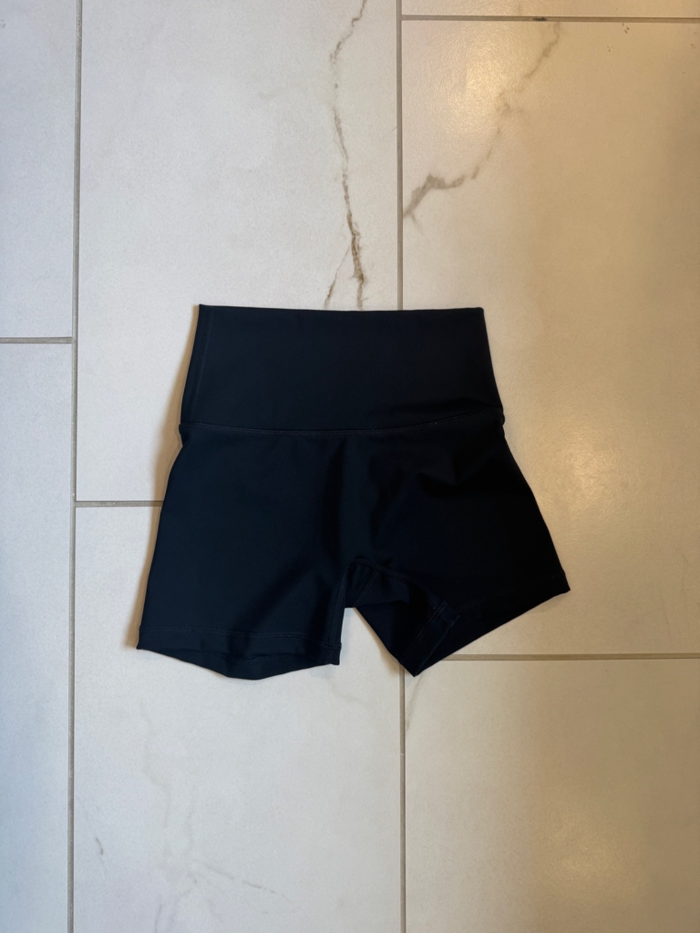 Black Aerie Offline Goals Hi-Rise 5 Inch Inseam Bike Shorts